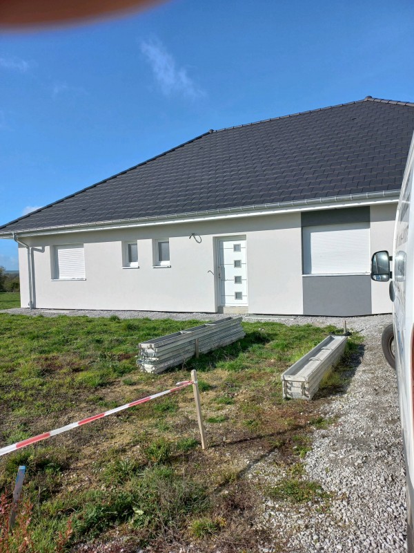 Réalisation d'une façade sur Bitche