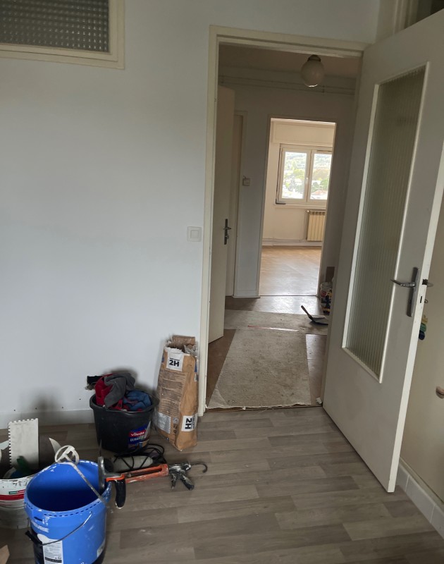  Rénovation complète un appartement à Vandœuvre-lès-Nancy 