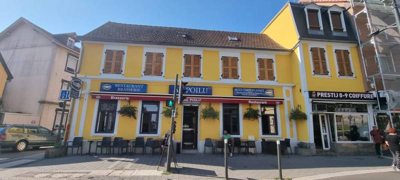 restaurant de la vraie pizza Romaine a la coupe à Strasbourg