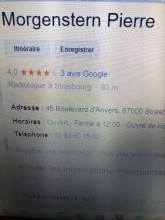 Trouver un cabinet de radiologie boulevard d’Anvers à Strasbourg Strasbourg   Cabinet de radiologie 